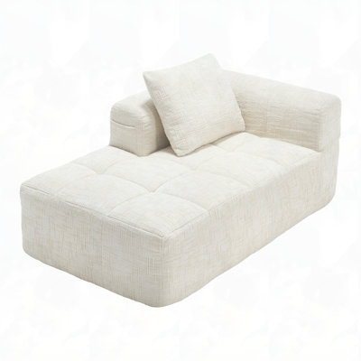 Chenille Loveseat Sofa by Wrought Studio