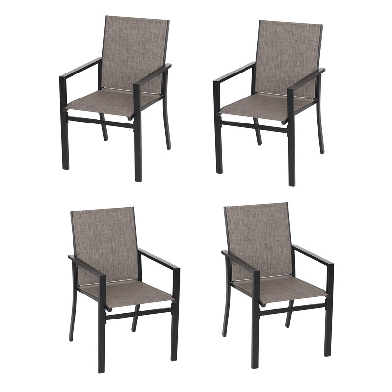 Chaise de patio, Brun