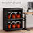 2-Tier Black Stackable Foldable Storage Bins with Lid & Wheels-1529964334-1529964337