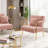 30″ W Accent Armchair with Cozy Pillow-107364740