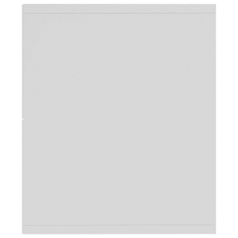 Abelia Bookcase, (4 Shelves) 130cmH x 66cmW x 30cmD, White