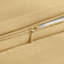 Édredon brun, 4 pièces, grand lit, durabilité accrue, ouate décorative au look satiné