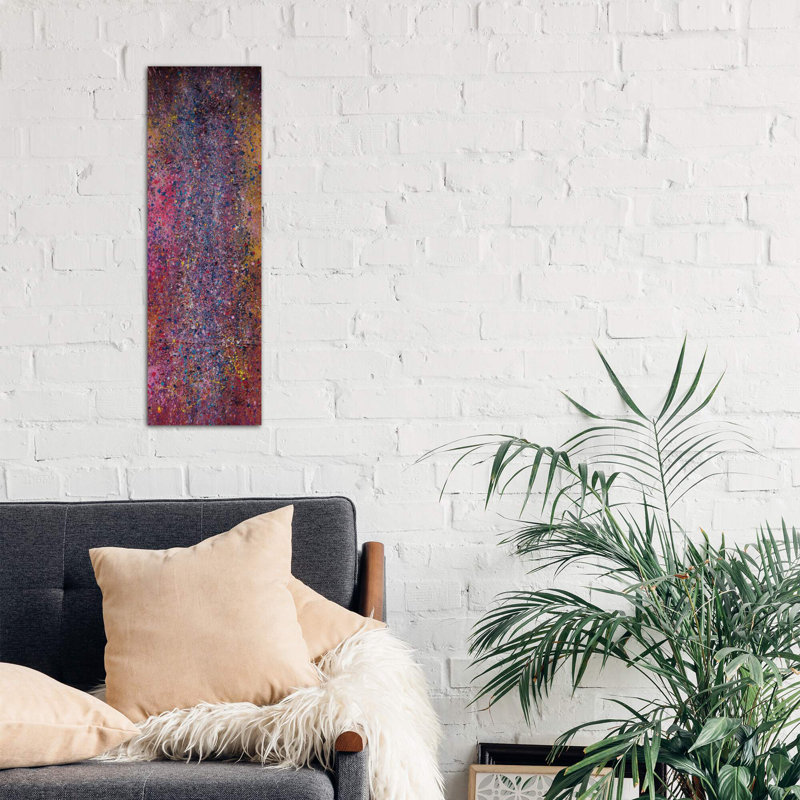 A Teenage Girl's Lust 1 Piece Wrapped Canvas Panoramic Painting, 30.48 cm H x 91.44 cm W x 1.91 cm D