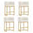 Beige Linen/Gold