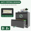 metal frame File Cabinet with 2 Drawers-1379131266