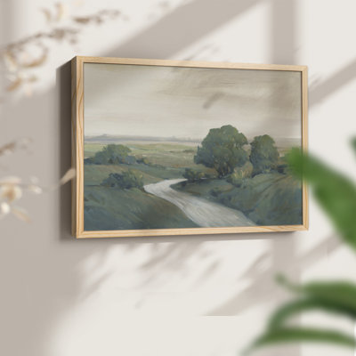 Running Creek II -Framed Print - Restickable