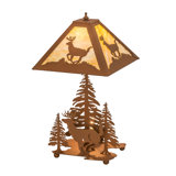 Rustic Lodge Table Lamp
