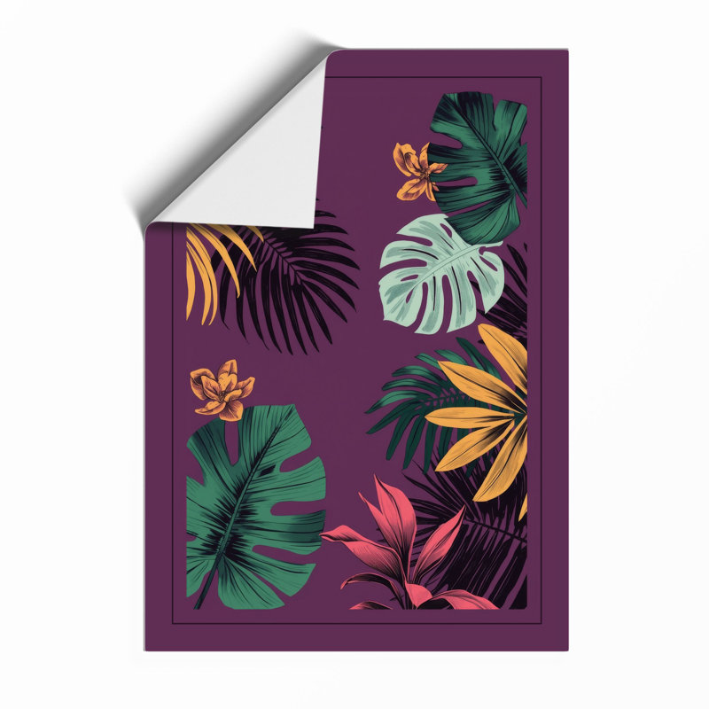 Tropical Garden Botanical - Print, Unframed, A4 - 29.7 x 21.0 cm