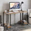Dustin Metal Base Writing Desk-2146722946