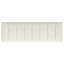 Banc rembourré capitonné Mira Vanilla Boucle