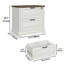 Ensemble de bureau 2 pièces Karlie-466899051