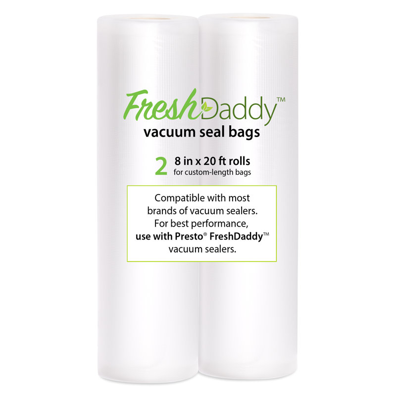 Freshdaddy 8" X 20' Vacuum Seal Rolls