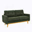 Canapé capitonné 67,7 po de largeur Mid-Century avec pieds en bois-1195141569
