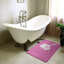 Tapis rectangulaire antidérapant pour salle de bain-42101592-42101593-123430229