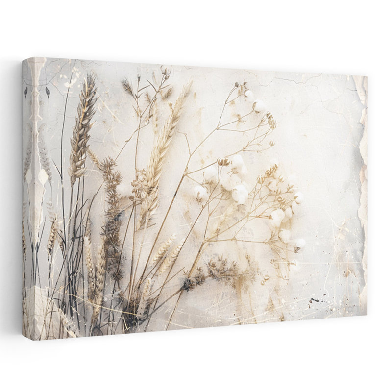 «Soft Rustic Botanicals Delicate Rustic Serene», H 24 po x l 36 po