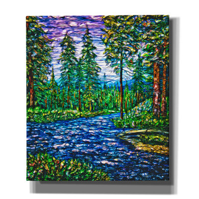 «Summer Time Magic II» par Lena Owens, art mural sur toile