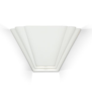 Themis Ceramic Flush Mounted Sconce