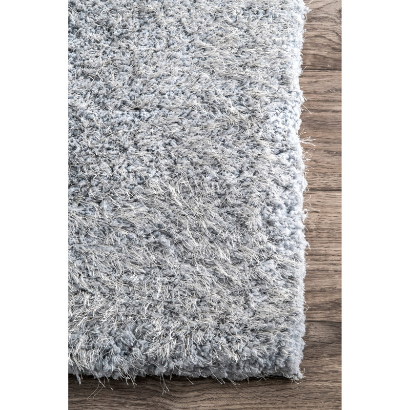 Tapis gris touffeté à la main Shadwick, Rectangle 3 pi x 5 pi