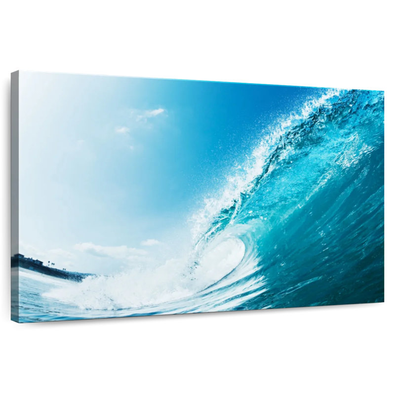 Gillard Clear Blue Wave, 30" H x 45" W