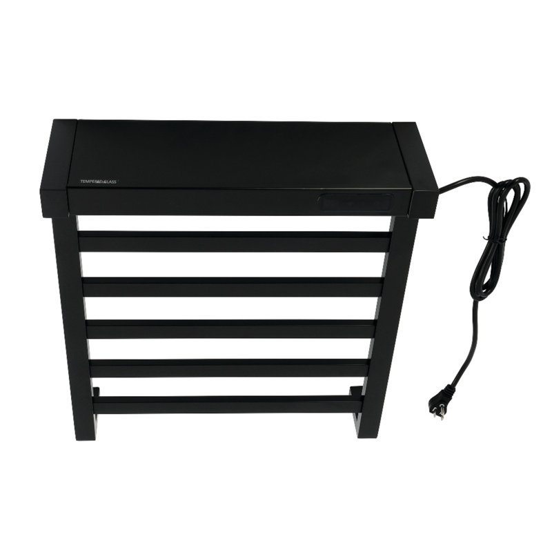 Chauffe-serviettes mural Kingston Brass, Noir mat