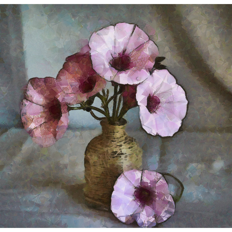 " Red Roses 230 ", 16" H x 16" W x 1.5" D