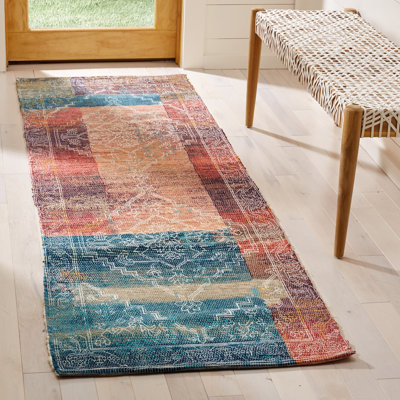 Amanda Hand Loomed Performance Geometric Rug
