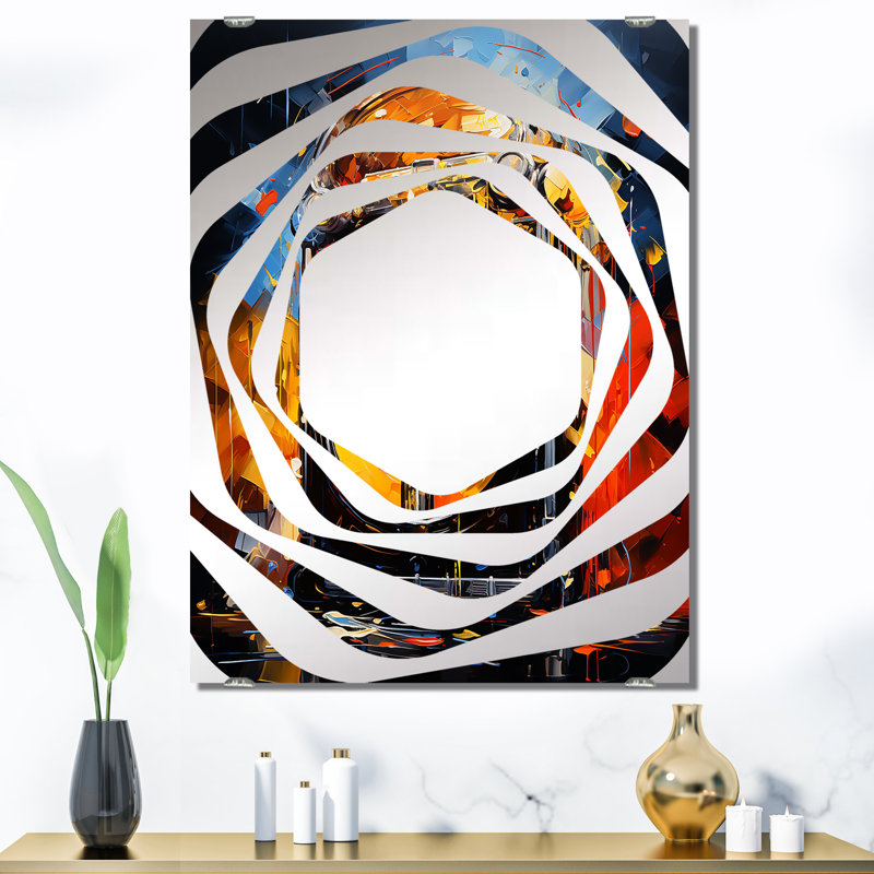 Miroir mural Mahabir - Jukeboxes, 40 po x 30 po