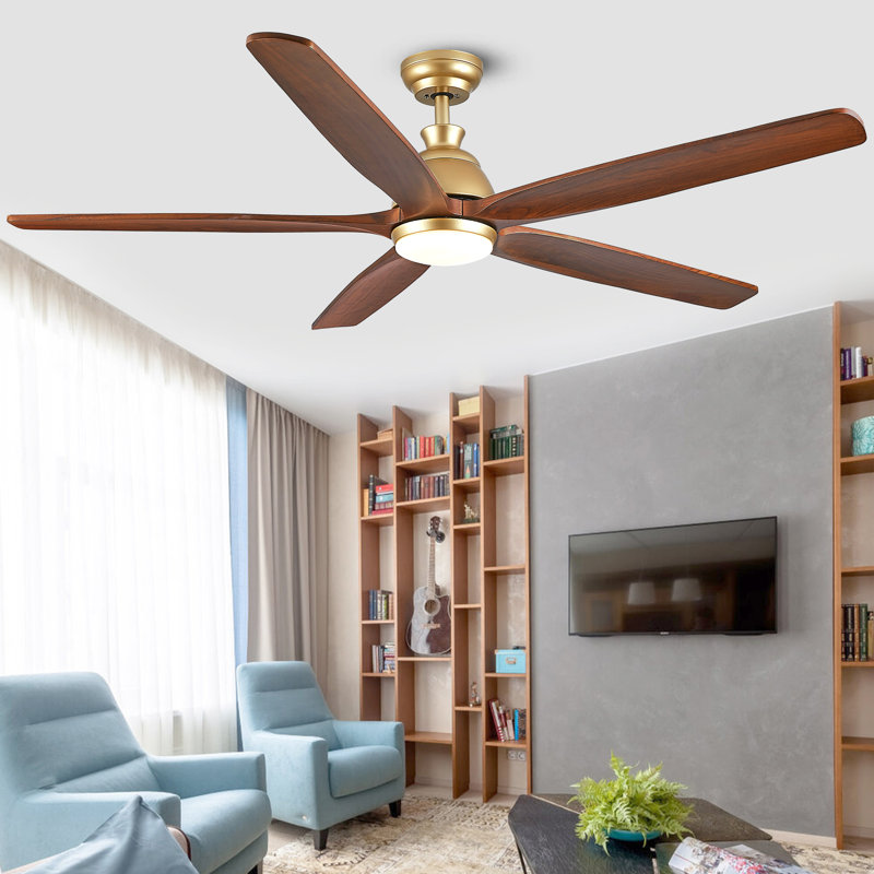 Ceiling Fan With Remote Control, 52"