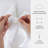 8-Piece Bedding Bundle - Solid Duvet Cover, Comforter Insert, and Patterned Sheet Set-99311847-99311848