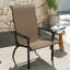 1 chaise Adirondack avec capacité de poids de 400 lb et dossier en métal