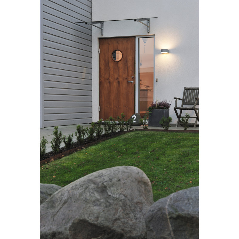 Outdoor Sconce, Grey