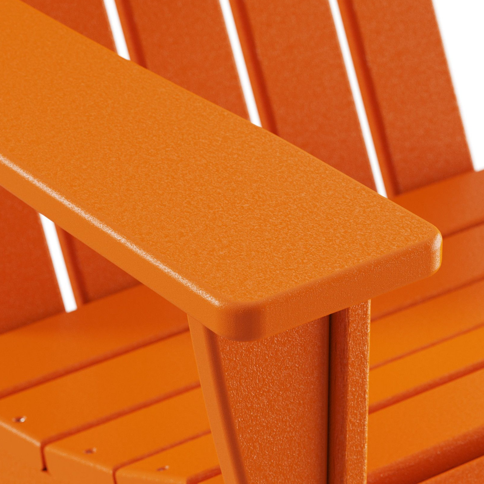 POLYWOOD® Vineyard Adirondack Chair, Tangerine