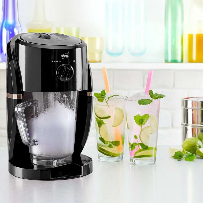 NeoDirect Ice Crusher Machine, Black