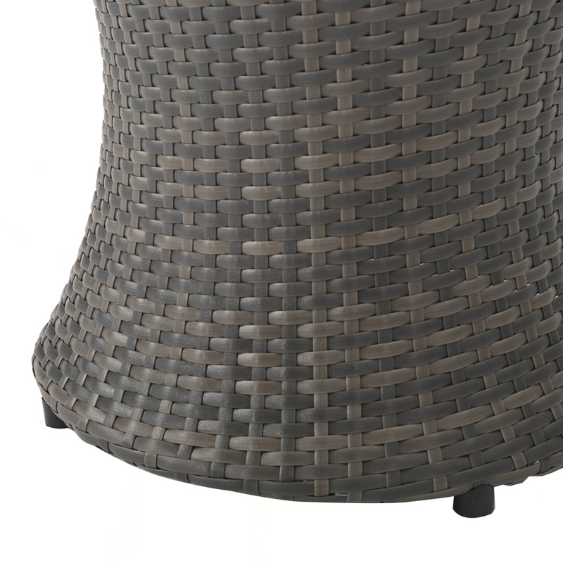 Outdoor end table, Gray