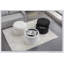 Repose-pieds rond avec rangement en tissu Boucle-2147201025