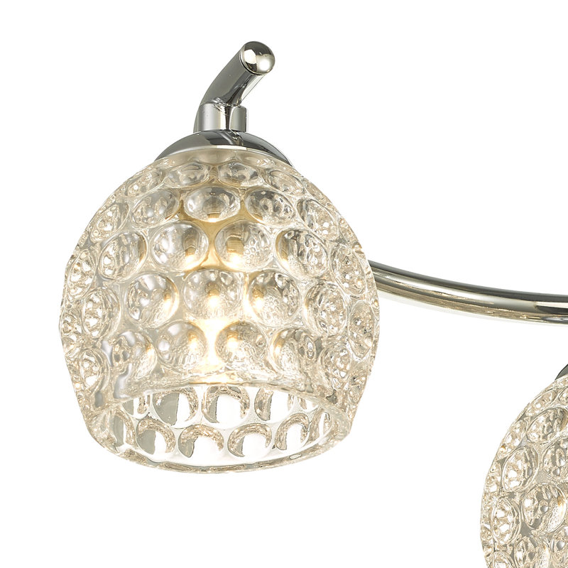 Osterman Semi Flush Mount, Polished Chrome