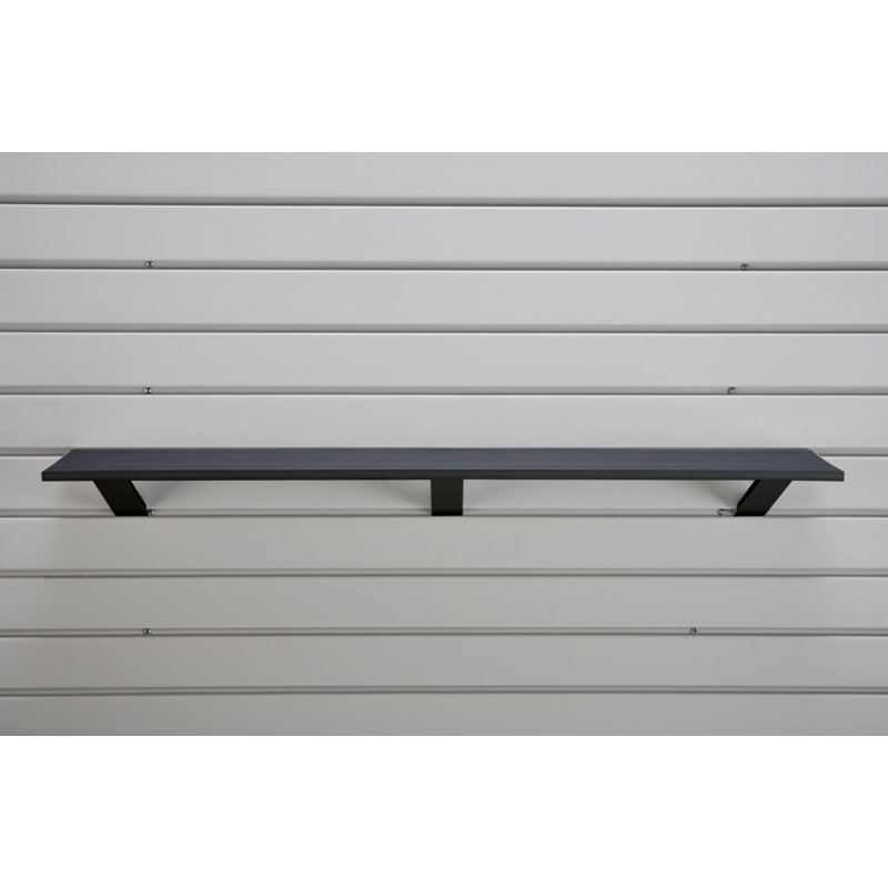 Ensemble de lattes en plastique 36 po, gris