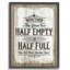 «Half Empty Beer Sign Bar Room Word Design», art textuel-1014556940-1014556943