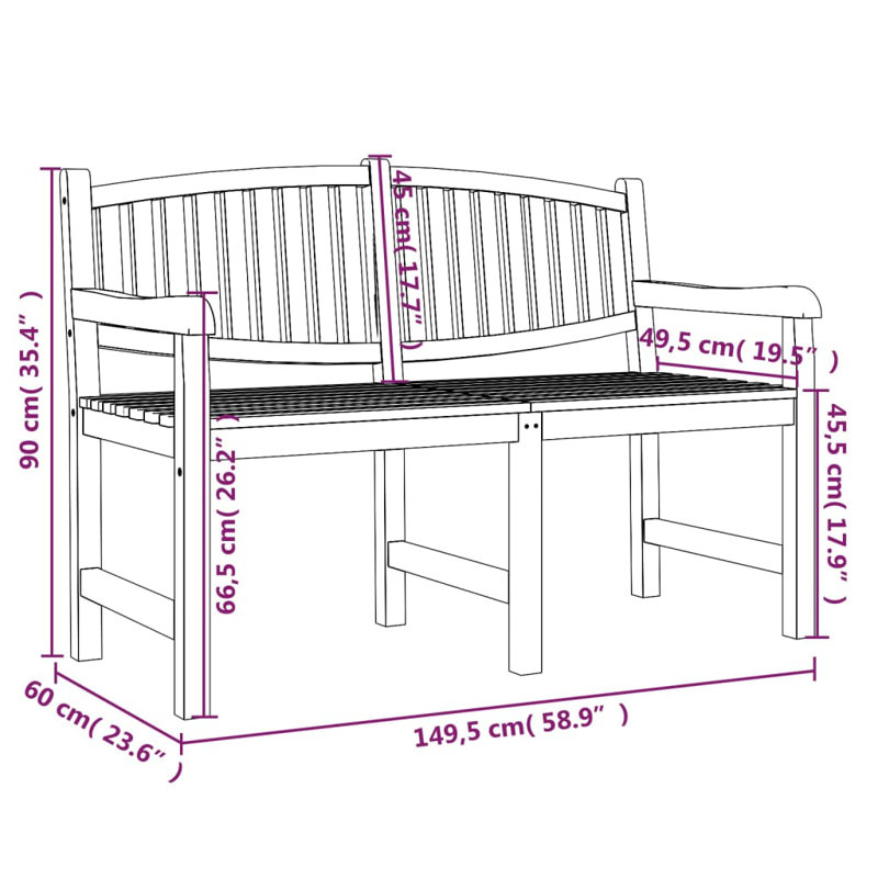 Arrowsic 4 - Person Teak Patio Dining Set with Rectangular Table
