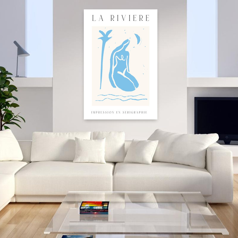 Art contemporain Art contemporain, H 48 po x l 32 po