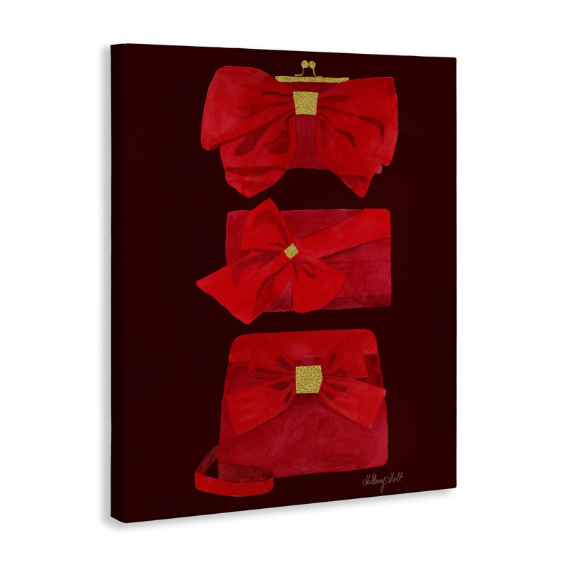 Ruby Red Clutches, conception de Hillary Holt, H 48 po x l 36 po