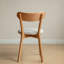 Chaise en chêne naturel de qualité supérieure, dossier ergonomique, structure en bois massif robuste-1366475210-1366475211