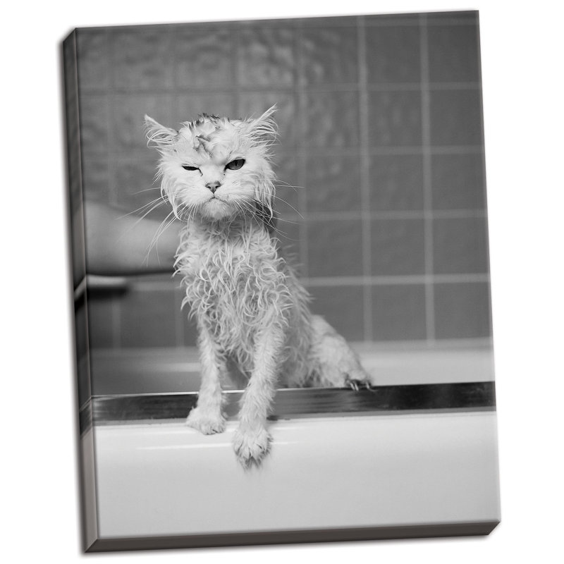 « berte bain », reproduction de photo, Toile tendue, H 14 po x l 11 po x P 0,75 po