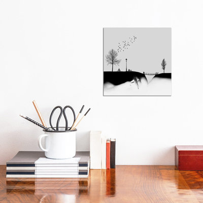 Untitled - Wrapped Canvas Painting