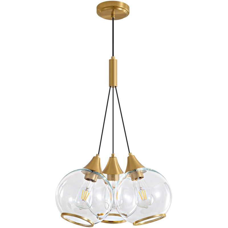 Edmead 3 - Light Dimmable Chandelier