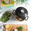 Argon Tableware - Round Cast Iron Casserole Dishes - 2.8L - Pack of 2-117204782