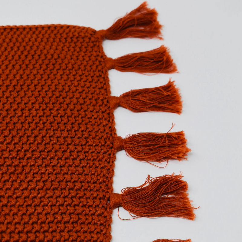 Knitted Throw Blanket