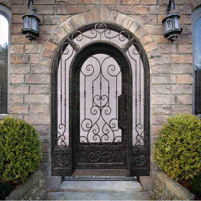 Imperial Garden Single Iron Door