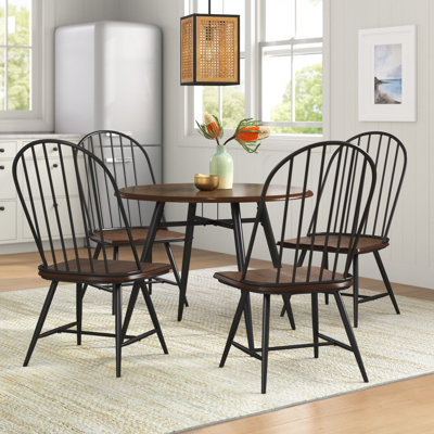 Savannah 4 - Person Four Leg Base Dining Set