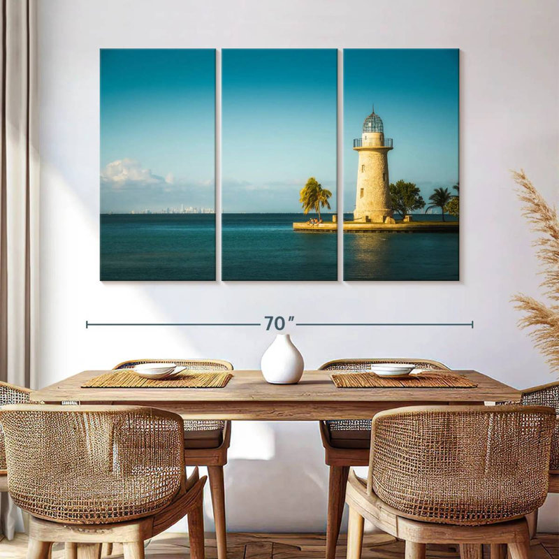 Aletra Boca Chita Lighthouse, 42" H x 65" W